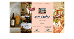 Desktop Screenshot of gasthof-zecher.de
